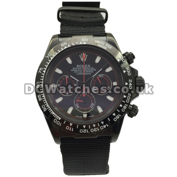 UK 1:1 Wholesale Replica Rolex Daytona 16528 Watches With Black Dials For Men