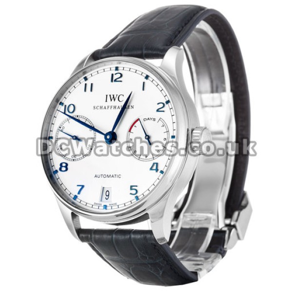Practical Silver Dial IWC Portuguese Automatic Replica Watches Sale For UK