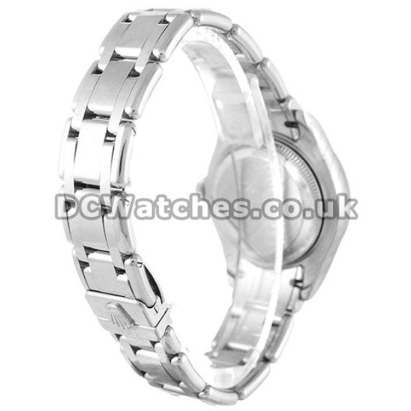 AAA Quality Rolex Pearlmaster Fake Watches With White Dials For Women