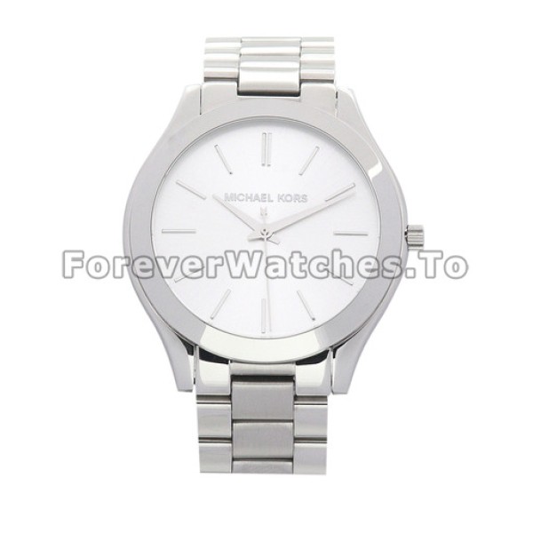 White Dial MICHAEL KORS Replica Slim-catwalk Series Watches For UK Sale
