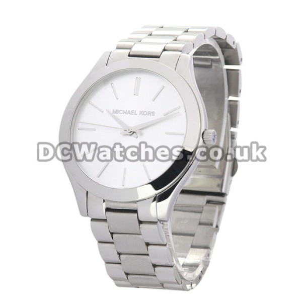 White Dial MICHAEL KORS Replica Slim-catwalk Series Watches For UK Sale