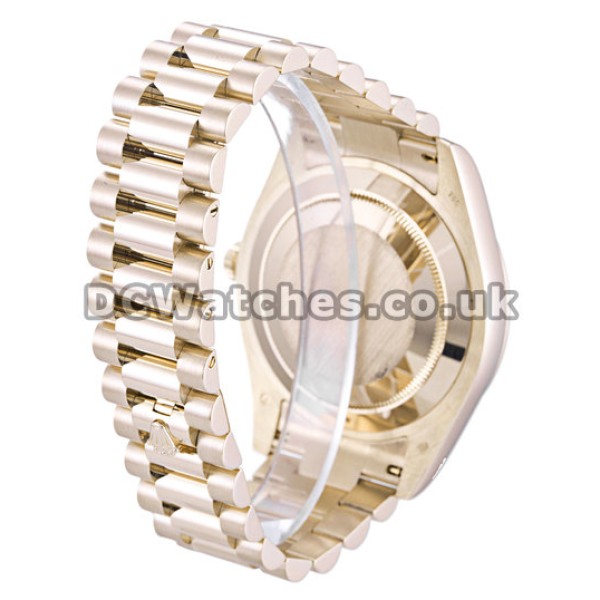 41 MM Rolex Day-Date II Rose Gold Replica Watches