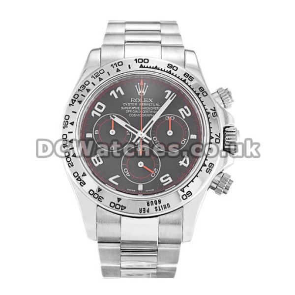 40MM Rolex Daytona 116509 Replica Male Watches With Black Dials