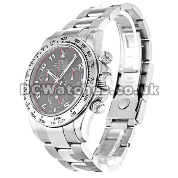 40MM Rolex Daytona 116509 Replica Male Watches With Black Dials