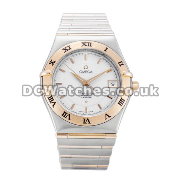 AAA UK Silver Dials Omega Constellation Quartz Replica Watches