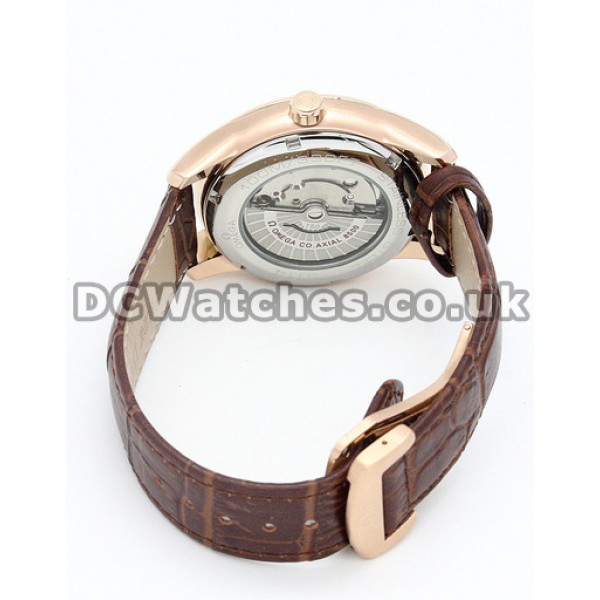 Brown De Ville Hour Vision Automatic Co-Axial Movement 41 MM Replica Watches