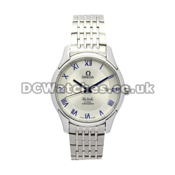 Purple Roman Numeral De Ville Hour Vision 41 MM Steel Case Replica Watchhes