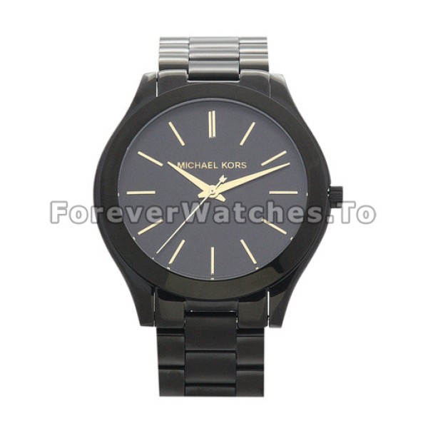 New Swiss MICHAEL KORS Slim-catwalk 38MM Black Dial Fake Watches