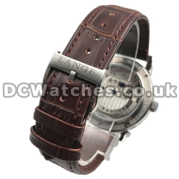 Special 44MM Male A.Lange & Sohne Lange 1 Moon Phase Fake Watches Online With Automatic Movements