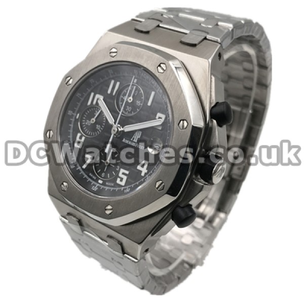 Practical White Arabic Numerals Male Replica Audemars Piguet Royal Oak Watches With Steel Bracelets Online