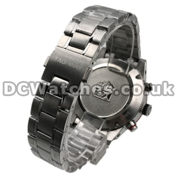 Popular Swiss Black Bezels Male Replica Tag Heuer Carrera Watches With Black Dials