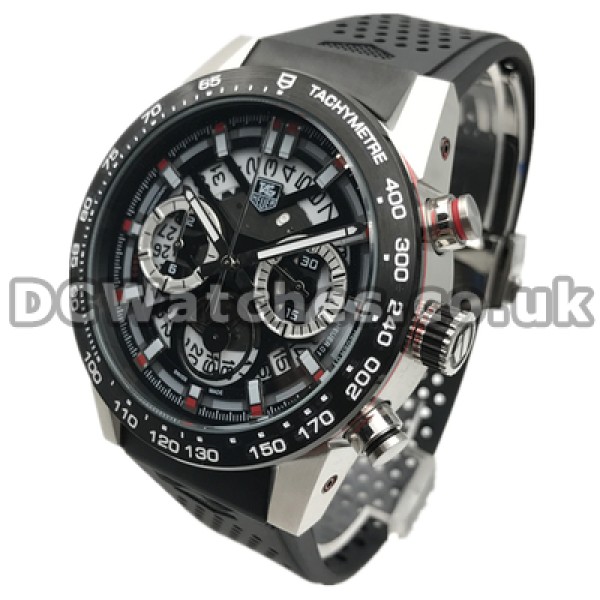 Practical Luminous Replica Tag Heuer Carrera Watches For Men With Swiss Quartz Movements