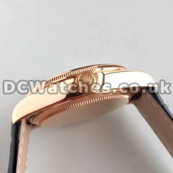 39MM Automatic Movements Rolex Cellini Fake Watches For Men