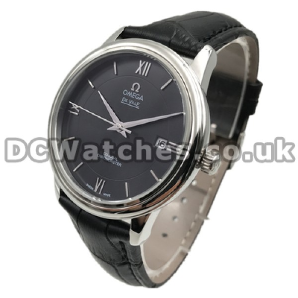 Black Dials Automatic Omega De Ville Hour Vision Fake Male 40MM Watches