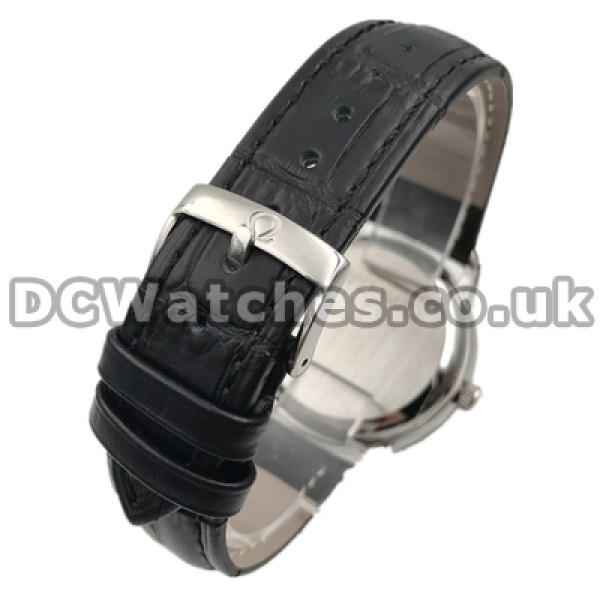 Male Black Dials Omega De Ville Hour Vision Fake 40MM Automatic Watches