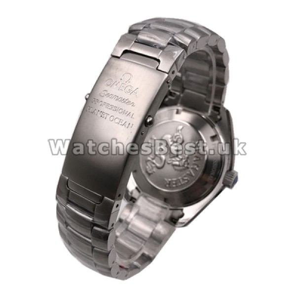 44MM Automatic Fake Omega Planet Ocean Male Blue Dials Watches