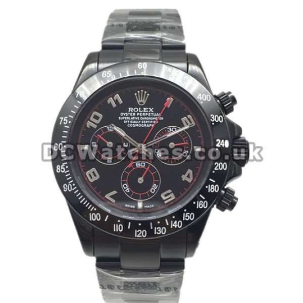 UK Rolex Daytona Watch0930 Steel Cases Mens 40 MM Replica Watches