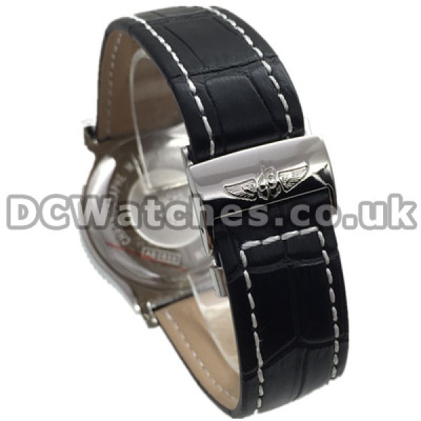 Automatic 44MM Breitling SuperOcean Heritage Fake Watches With Black Straps UK Sale