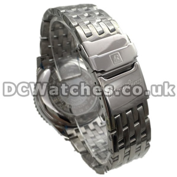 Professional Blue Dials Breitling Navitimer Copy Watches With Silver Hands And Silver Hour Markers