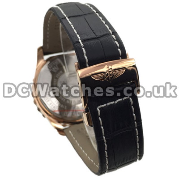 Luxury Black Dials Breitling Aerospace Quartz Copy Watches With Black Belt Straps UK