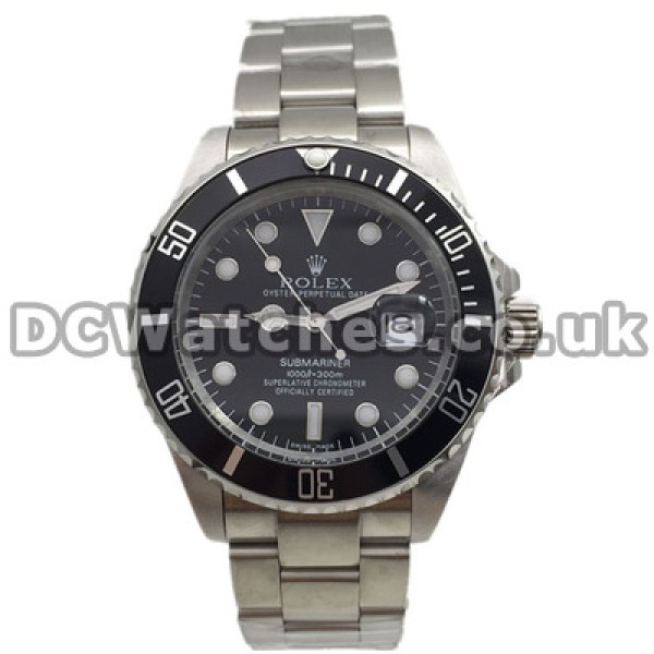 Cheap UK Rolex Submariner Replica Watches With Black Dials