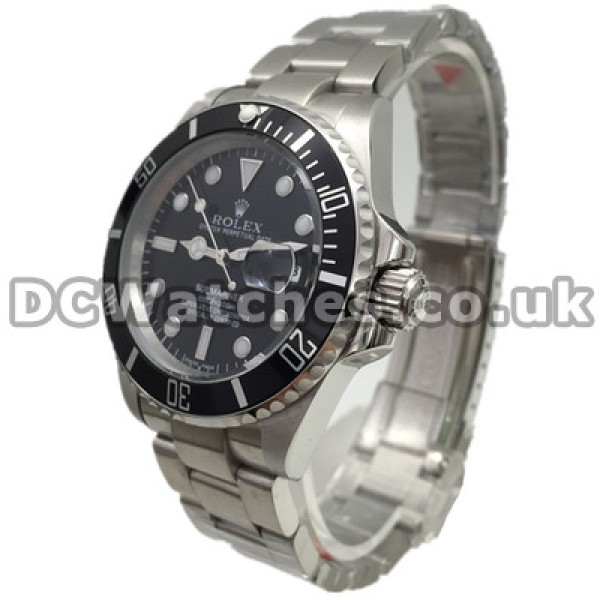 Cheap UK Rolex Submariner Replica Watches With Black Dials