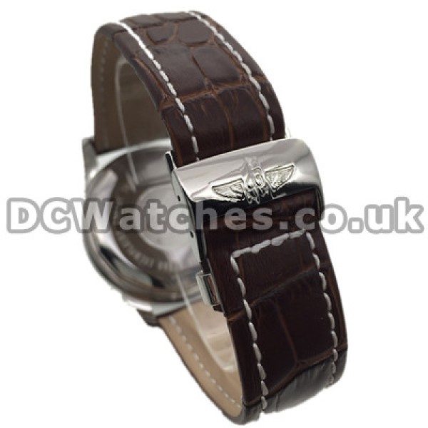 Popular Swiss Coffee Dials Breitling Transocean Chronograph 43MM Steel Cases Fake Watches