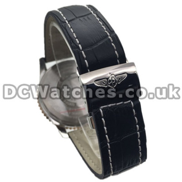 Rose Gold Sub-Dials 46MM Breitling Navitimer Replica Watches For Men With Rose Gold & Steel Cases