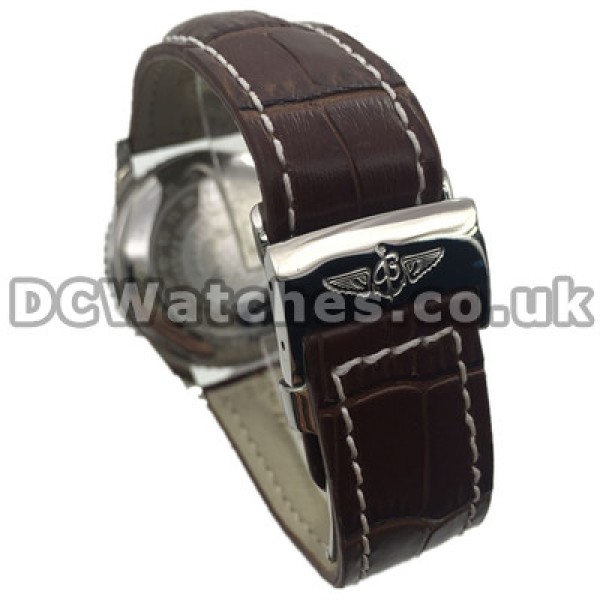 Powerful White Dials Male Breitling Navitimer Replica Watches With Steel Cases Sale