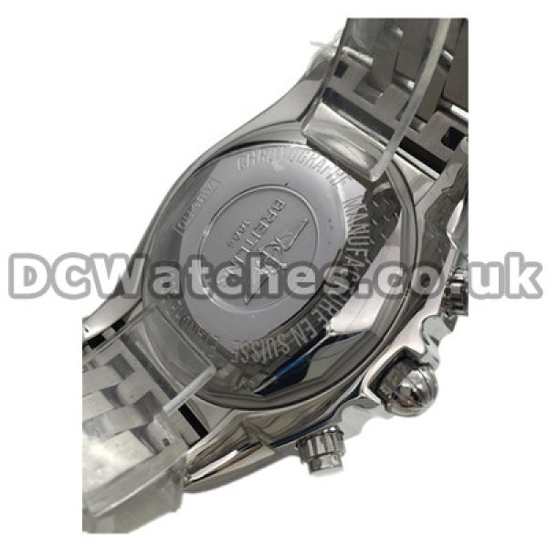 Novel Blue Dials 44MM Breitling Avenger Fake Watches With Steel Bracelets For Men