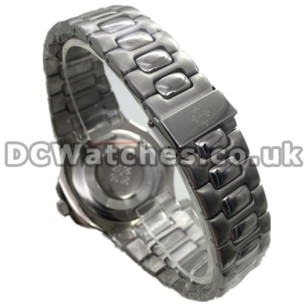 Swiss Attractive Blue Dials Patek Philippe Nautilus Fake Watches With Steel Cases Sale Online