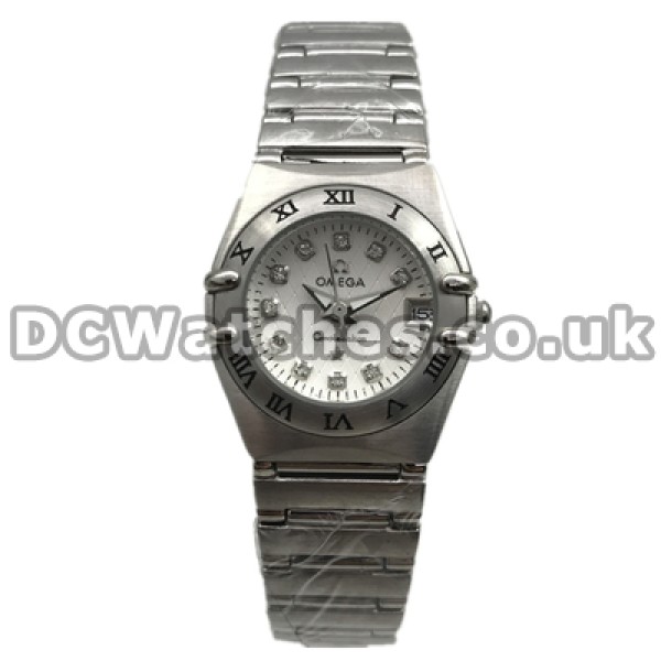 Cheap UK White Dials Omega Constellation Mini Replica Watches