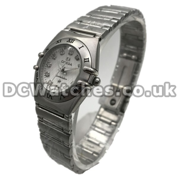 Cheap UK White Dials Omega Constellation Mini Replica Watches