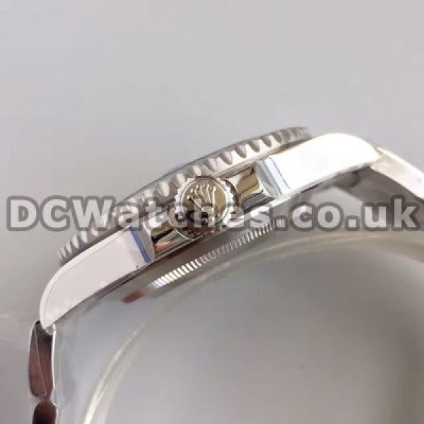 Sturdy Black Ceramic Bezels Male Rolex Submariner Replica Watches With Steel Bracelets