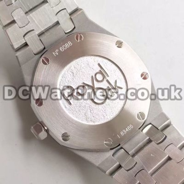 Female White Dials 33MM Audemars Piguet Royal Oak Copy Watches With Steel Cases