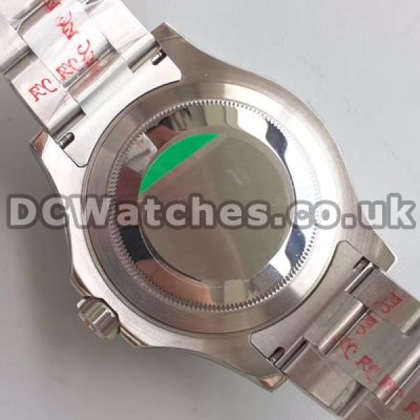 Novel Blue Dials Male Rolex Yacht-Master Fake Watches With Swiss ETA Automatic Movements