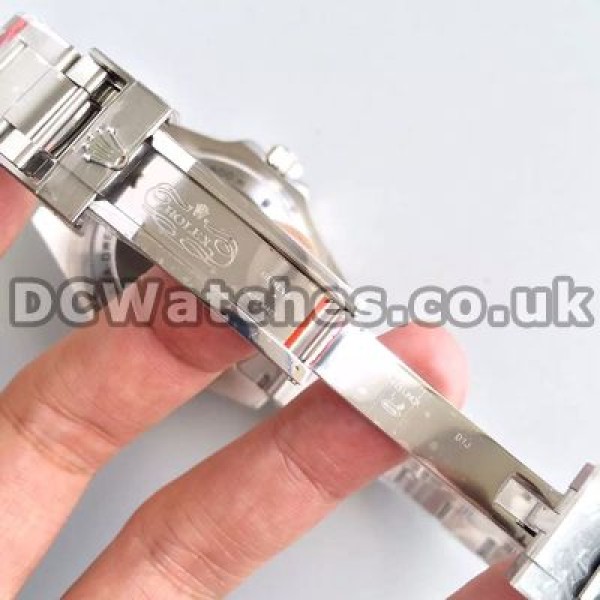 High-performance 44MM Blue & Black Dials Rolex Deepsea Fake Watches With Steel Bracelets For Men