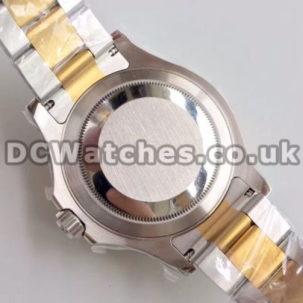 Special 40MM Blue Dials Rolex Yacht-Master Replica Watches For Men With Gold & Steel Cases