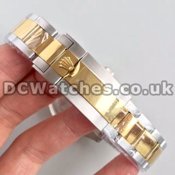 Special 40MM Blue Dials Rolex Yacht-Master Replica Watches For Men With Gold & Steel Cases