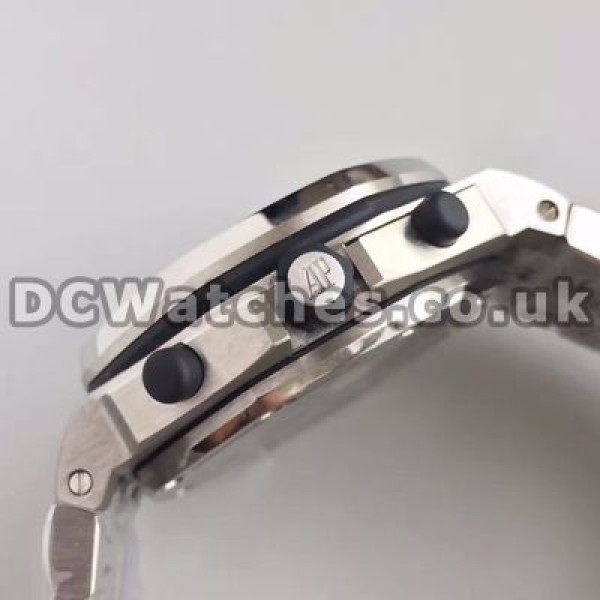 Top 42MM Steel Cases And Black Dials Audemars Piguet Royal Oak Offshore Fake Watches For Men