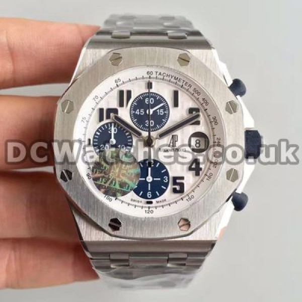 Hot-selling Blue Sub-dials Male Audemars Piguet Royal Oak Offshore Replica Watches With Steel Bracelets