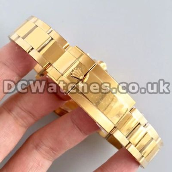 Elegant Male White Dials Rolex Daytona Replica Watches Sale With Swiss Valjoux 7750 Movements