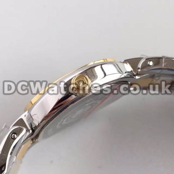 Swiss Diamond Indexes And Gold & Steel Cases Longines Primaluna Fake Watches For Ladies Sale