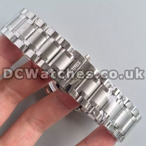 Popular White Dials Male 38.5MM Longines Master Collection Copy Watches With Steel Bracelets