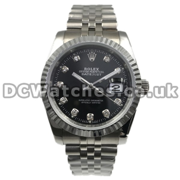 Best Replica Rolex Datejust Watches With Black Dials For Men