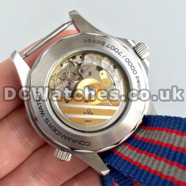 41MM Omega Seamaster Replica Male Watches With White Dials
