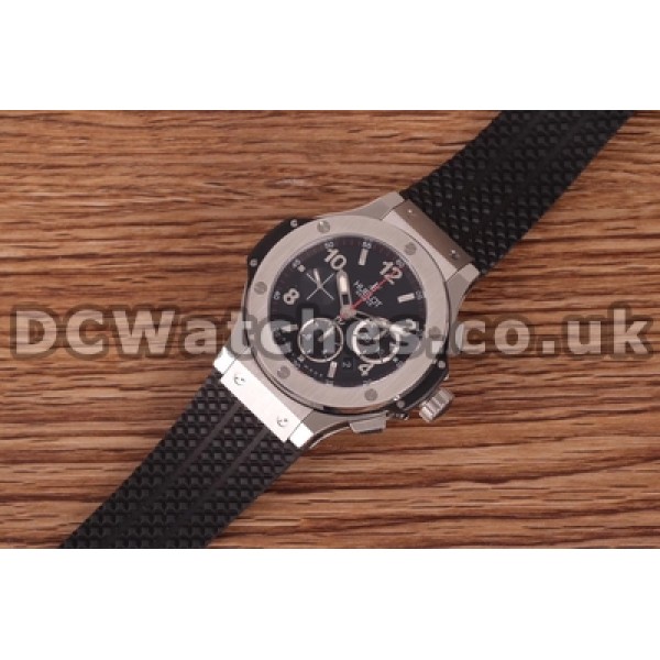 UK Best Fake Hublot Big Bang Watches With Black Dials For Men