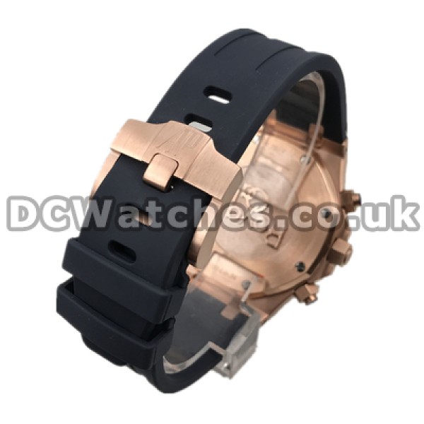 Black Rubber Straps Male Replica Audemars Piguet Royal Oak 42MM Watches