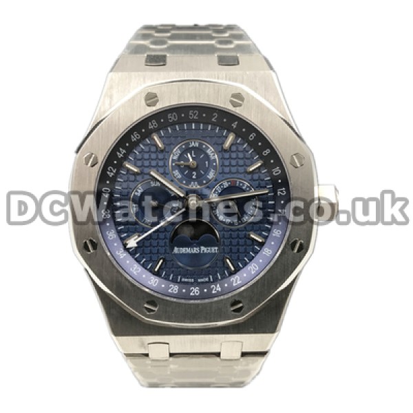 Distinctive Blue Dials 42MM Replica Audemars Piguet Royal Oak Quartz Watches