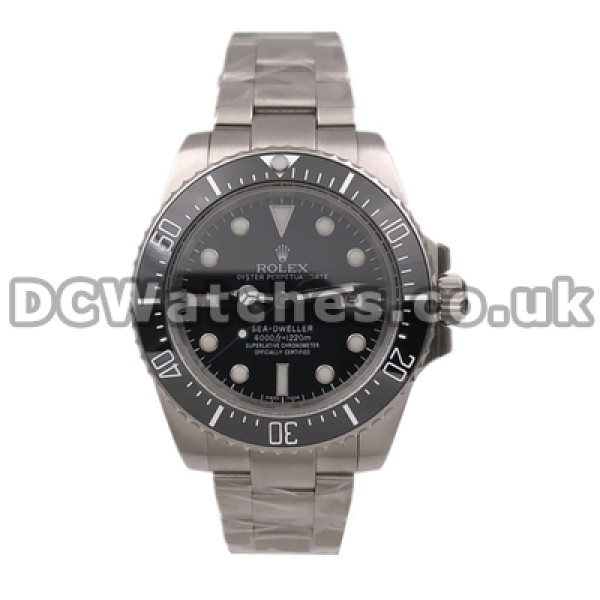 Popular 40MM Male Rolex Deepsea Fake Watches With Automatic Movements